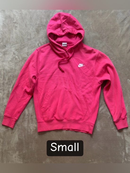 Nike Tops - Nike Hot Pink Hooded Sweatshirt